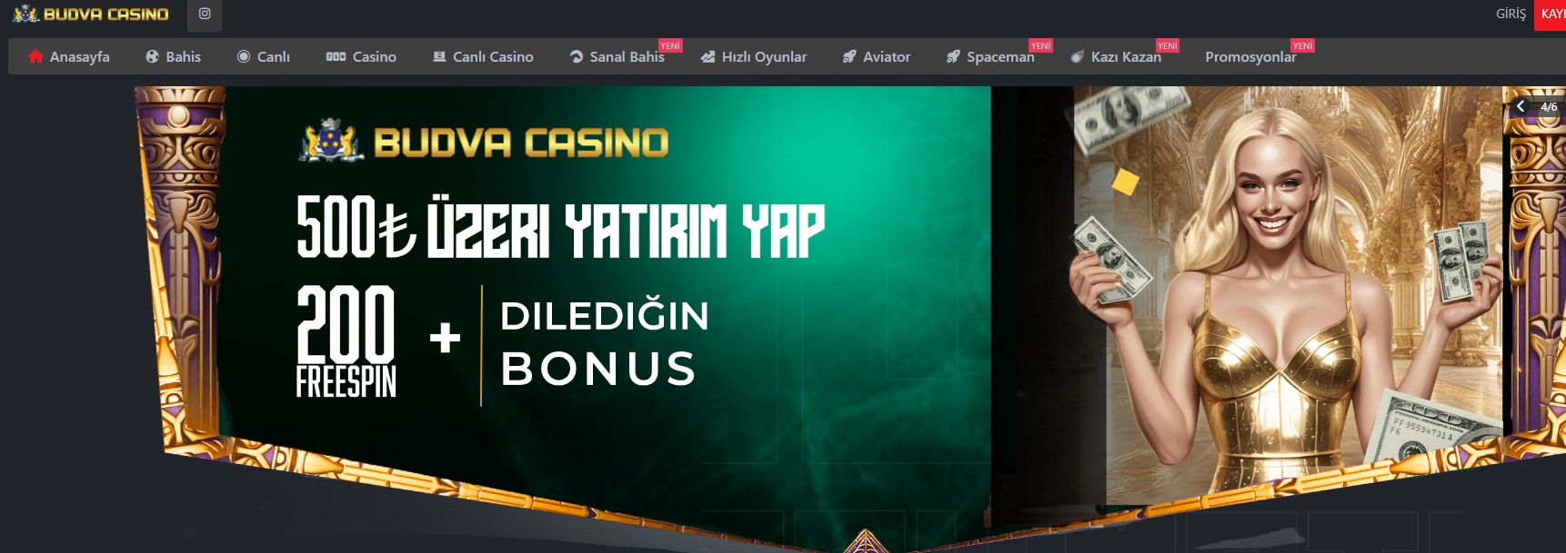 Budvacasino Giriş