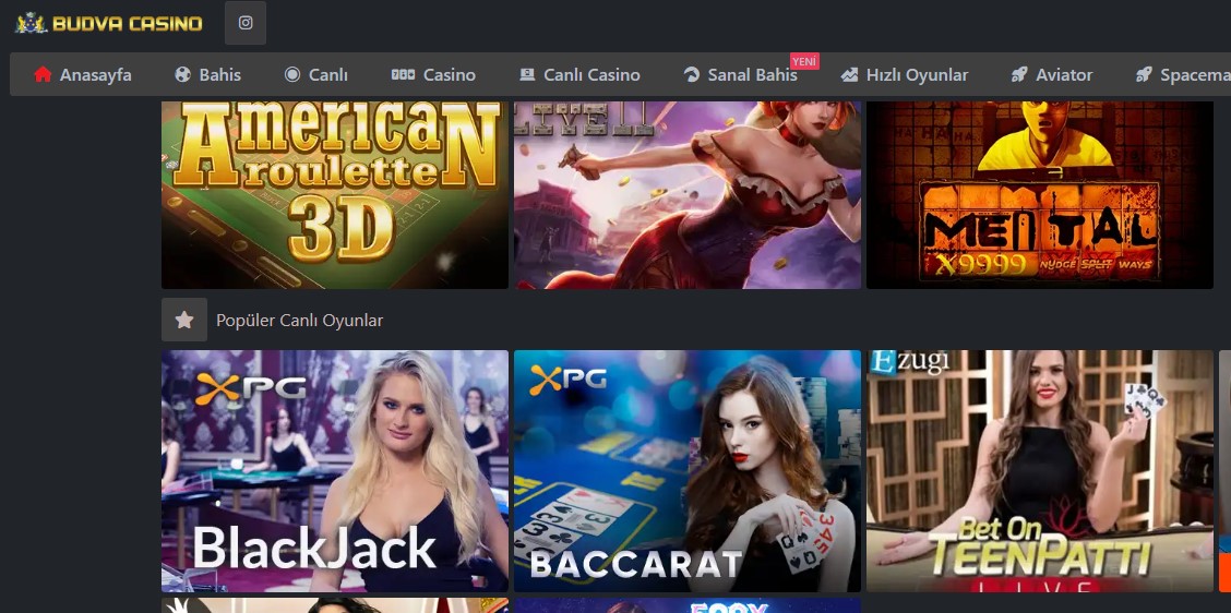 Budvacasino Yeni Giriş